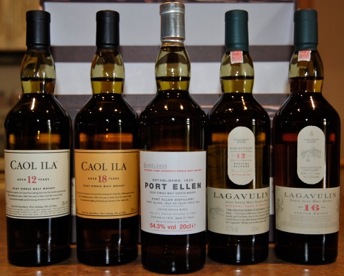 Port Ellen, Lagavulin and Caol Ila from the Classic Islay Collection