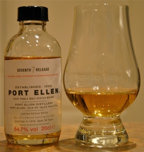 Port Ellen 7th (28 year) in sample bottle