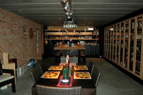 Luc's whisky cellar