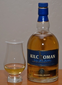 A pour of Kilchoman 3 yr